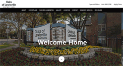 Desktop Screenshot of oaksoflewisville.com